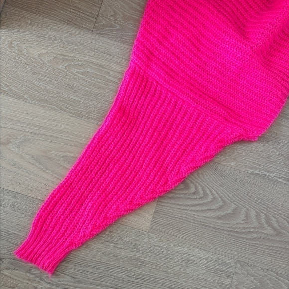 Forever 21 Neon Pink Pullover Sweater - Picture 3 of 3